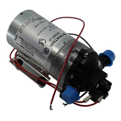 PENTAIR SHURFLO 8000-547-189 High Pressure Diaphragm Pump, 12V DC, 1.8 GPM, 107 PSI, Viton Valves, Santoprene Diaphragm, Self Priming, Chemical Resistant, Agricultural Sprayer Pump