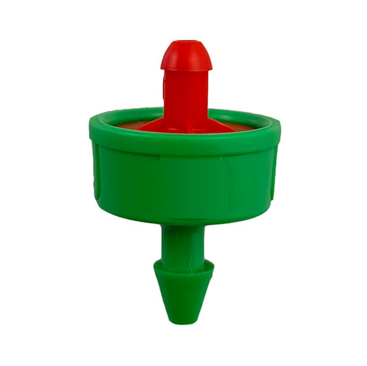 (50-Pack) - 4 Gallons Per Hour No-Drain Pressure Compensating Drip Emitters - Premium Drippers for Drip Irrigation 0.7-4.0 BAR (Works with Netafim, Rainbird, Raindrip etc.) (No-Drain 4 GPH, 50) - style: No-Drain 4 GPH