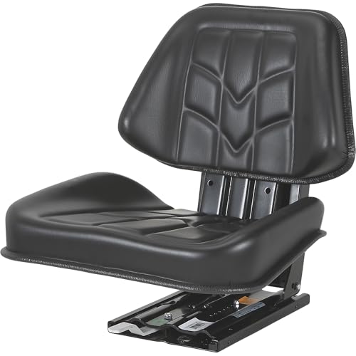 Black Talon Suspension Tractor Seat - Black, Model Number 512