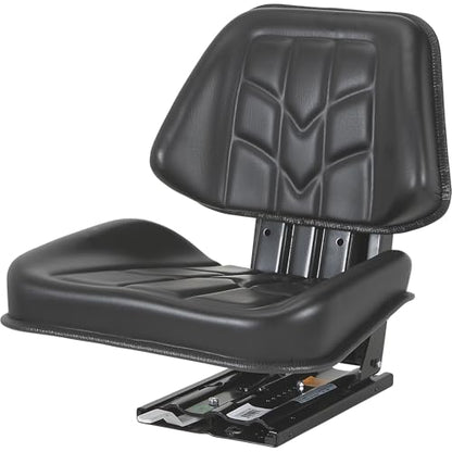 Black Talon Suspension Tractor Seat - Black, Model Number 512