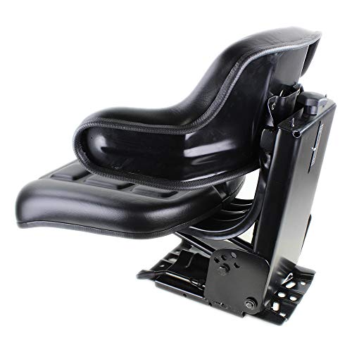 E-1672345M91 Wrap Around Black Tractor Seat for Massey Ferguson TO35, TEA20, TO20, TO30, TE20, 40, 50, 65, 85, 88, 135, 150, 165, 175, 180, 298, 290, 285S, 285, 282, 283, 275, 281, 265S, 265 +++