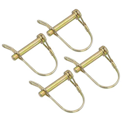 uxcell 4Pcs Shaft Locking Pin w Ear, 5/16" x 1-3/4" Trailer Coupler Pin - size: 5/16" x 1-3/4"