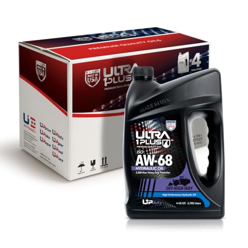 AW ISO 68 Hydraulic Oil 4 Gallons - size: 4 Gallon Pack