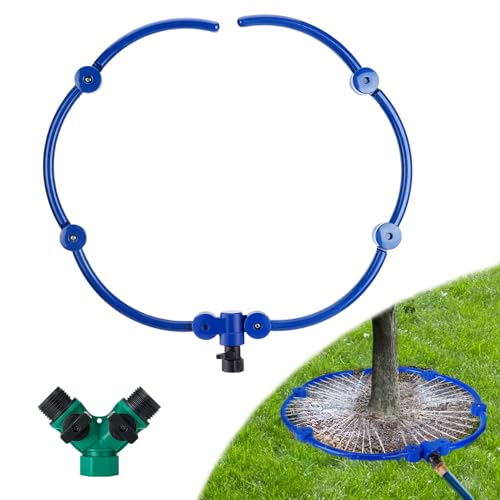Apipi 20.5" 360° Ring Tree Water Sprinkler for Even Root Irrigation