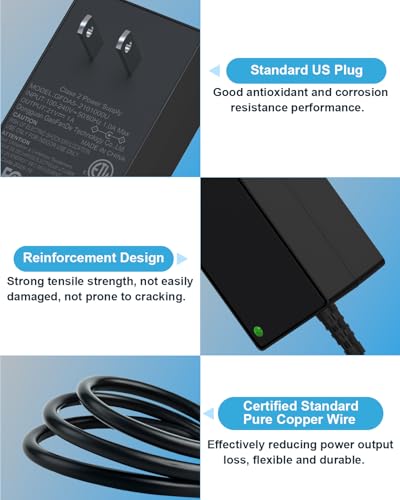 21V Charger for FlowZone Zephyr Flow Compatible with FlowZone 18V / 2.6Ah Backpack Sprayer Battery Packs Replacement Power Cord