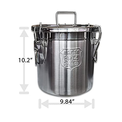 Milking Machine Accessory Stainless Steel Milk Bucket (12L) - size: 12L