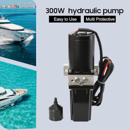 12V 300W Electric Hydraulic Power Unit, Mini Power Pack, Hydraulic Pump