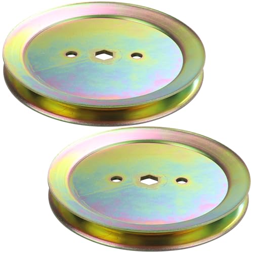 2 Pack GX20367 Spindle Pulley for John Deere D110 D130 L110 Mowers - size: 2xGX20367