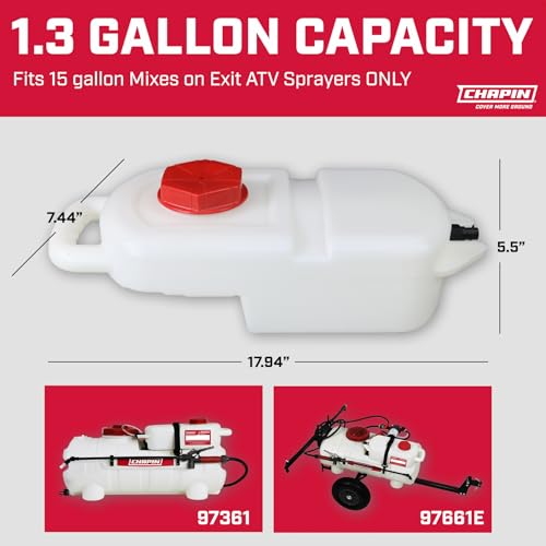 CHAPIN International 6-8060 M.O.E. System 1.33 Gallon Replacement Tank, Concentrate, Translucent