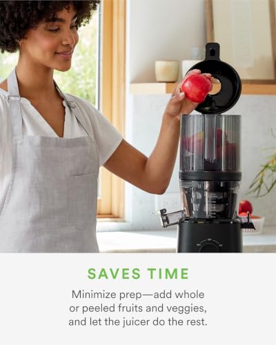 Nama J2 - Cold Press Juicer - Hands-Free - Black - color: Black
