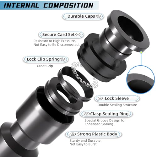 10PCS Push-to-Fit Drip Irrigation Emitters for 1/4 inch Irrigation Tubing, Adjustable 360 Degree Vortex Drip Emitters with Stake, Irrigation Dripper Sprinklers for Drip Irrigation System - size: 10PCS Drip Irrigation Vortex Emitters