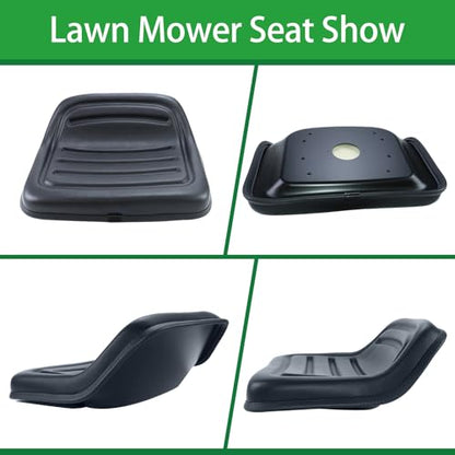 Lawn & Garden Tractor Riding Mower Seat Replacement for Most Brands LM2002 LMS2002 Mowers