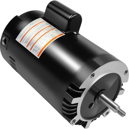 B129 Pool Pump Motor 1.5 HP 56J Frame Fit for Century A.O. Smith 1 Speed - size: 1.5 HP B129 56J Frame