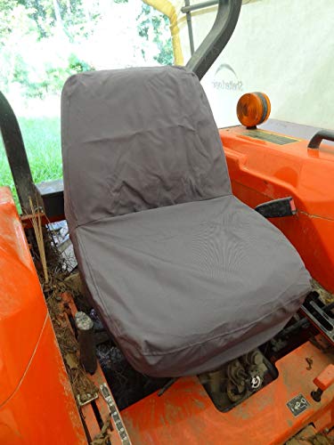 Durafit Seat Covers, for Kubota B2320,B2620,B2920,B3200,B7410,B7510,B7610,B7800,BX1850,BX2350,BX24,BX25,M5640,L2501,L3240,L3940,L4240,L5040,L5240,L5740,BX2370,BX1880 Series Tractors Gray Endura - color: C8 Gray Endura