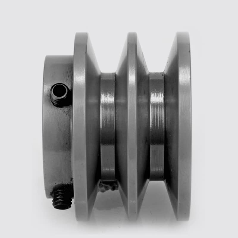 2AK27 7/8" Two Grooves Sheave Solid Pulley with OD: 2.65" inch ID: 7/8" Inch use for V-Belts Class A 4L, 2AK2778