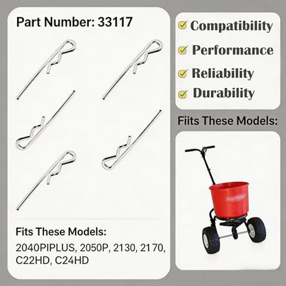 33117 Agitator for Earthway Spreader（5 Pack）