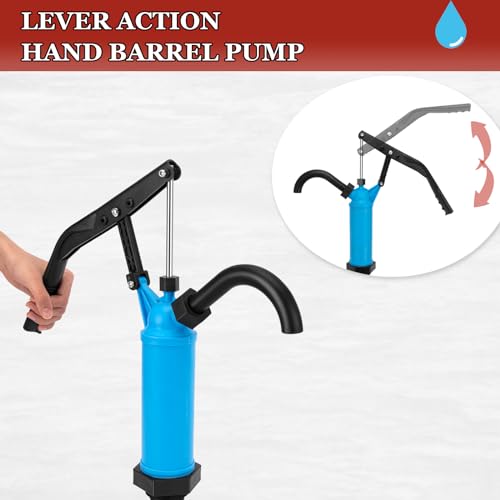 GDDGHS 55 Gallon Drum Pump Lever Action Barrel Pump Plastic - style: Lever Action Barrel Pump