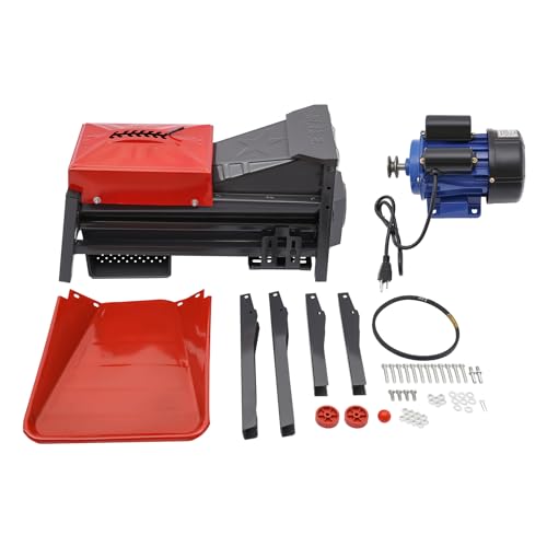 Electric Corn Threshing Machine, 110V 2800 RPM Corn Cob Stripper with Stand, Heavy Duty Shelling Machine, Automatic Corn Threshing Machine