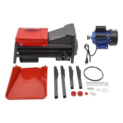 Electric Corn Threshing Machine, 110V 2800 RPM Corn Cob Stripper with Stand, Heavy Duty Shelling Machine, Automatic Corn Threshing Machine