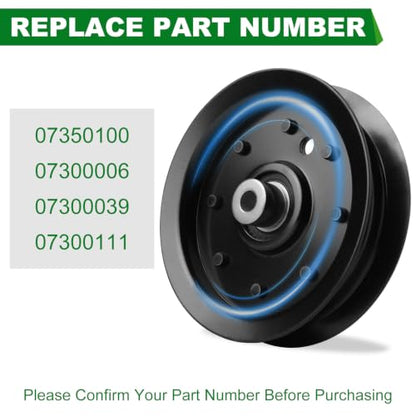 Idler Pulley 07350100 07300006 07300039 07300111 Fits Ariens Edge 34“ 42” 52“ Zoom 1634 1540 Gravely ZTX42 ZTXL42 Mower - color: 07350100 07300039