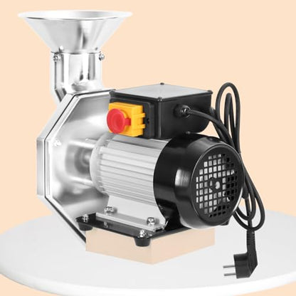 Tabletop Mosakar Fruit Crusher. Whole Apple Pear Potato Grinder. Reinforced Stainless Steel Blade. Make Fine Pulp