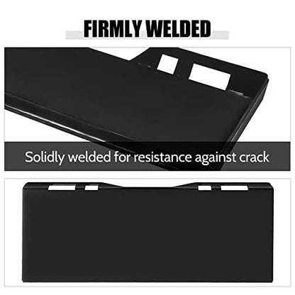 Quick Attachment Mount Plate Attachment Skid Steer Loader Compatible with Skid Steers and Tractors,Plate-A - color: Plate-A