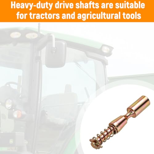 Gosknor Heavy Duty Quick Release PTO Coupler, 45 Steel Tractor Adapter