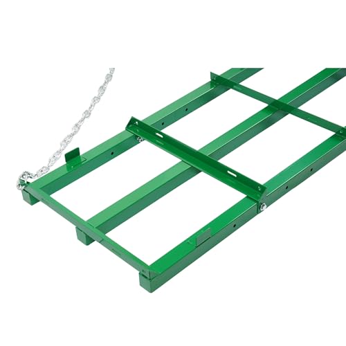 6FT Drag Harrow Driveway Grader Tow Behind Drag Lawn Leveling Rake