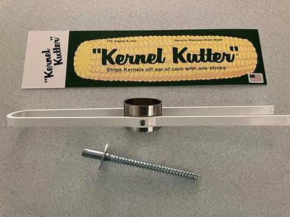 The Original Kernel Kutter (Sweet Corn Cutter, Stripper, peeler) with Bit "proudly made in the USA"