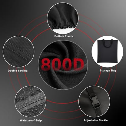 Push Lawn Mower Cover | Heavy Duty 800D Oxford