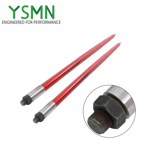 4500 lbs Capacity Hay Bale Spear 49 Replacement for Tractors Loaders