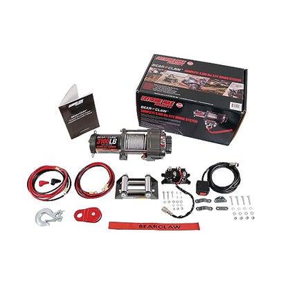 Extreme Max 5600.3072 Bear Claw ATV Winch - 3100 lbs. - size: 3100 lb