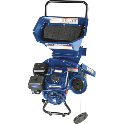 Powerhorse 3-in-1 Wood Chipper/Shredder, 3in. Chipping Capacity