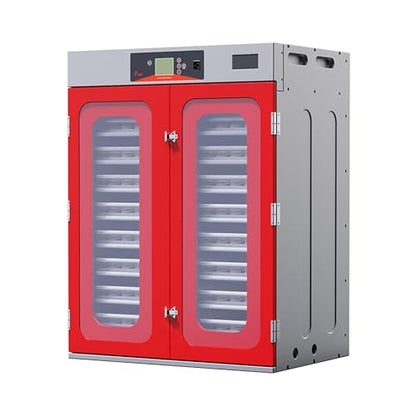 1000-Egg Commercial Cabinet Incubator for Hatching Eggs, Digital Large-Capacity Hatcher with Auto Temperature & Humidity Control & Intelligent Humidification System - size: 1000 Egg