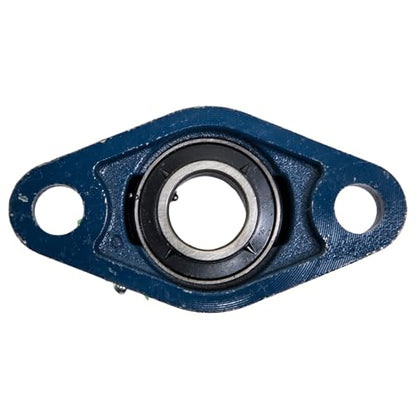Jeremywell UCFL205-16 Pillow Block Bearing (2 Pack), 1 inch Bore, 2-Bolt Flange Mounted, Solid Base, Self-Alignment - size: UCFL205-16
