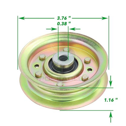 131494 Idler Pulley Craftsman for Craftsman 42" LT1000 LT2000 Deck - size: 1x173437