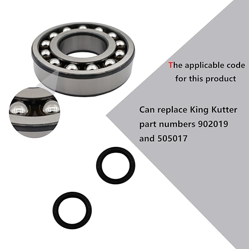 Self Aligning Bearing Seal Kit Compatible with King Kutter RTG, TG & TG-G Series Tiller, Replace 902019 505017