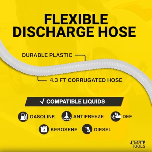 KTEP01 Battery Powered Fuel Transfer Pump - style: Basic Nozzle