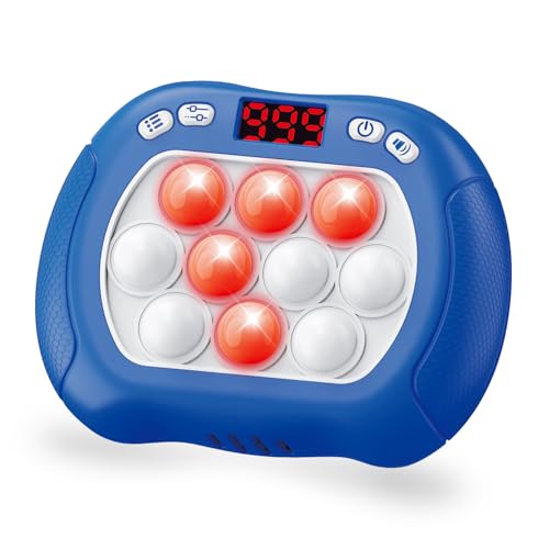 Intoypad Quick Push Pop Game Light Up Fidget Toy for Kids Blue - style: Blue