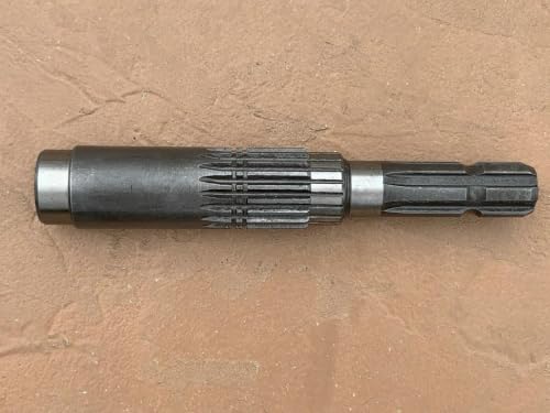 Replacement part for 3/8"-6 spline Input Shaft 00758696 for rotary cutters gearboxes, 02-002
