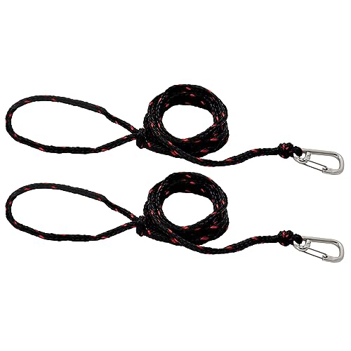 Extreme Max 3006.6799 PWC 5' Dock Line with Stainless Steel Snap Hook - Value 2-Pack - size: 5', style: Stainless Steel Hook