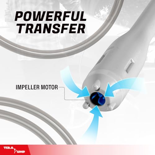 TERA PUMP 2nd Gen Multipurpose Battery Powered Fuel Transfer Pump - style: Battery Powered - 39.4" Hose