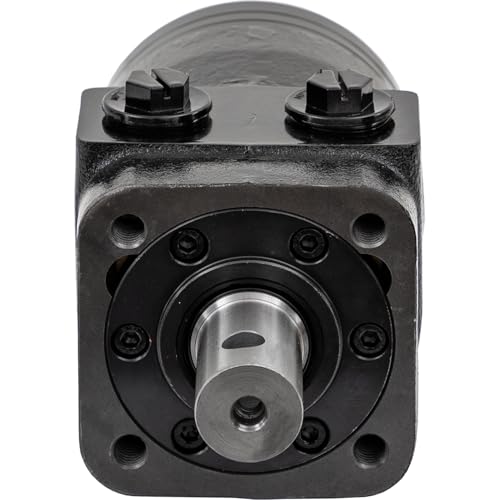 Hydraulic Motor with 4-Bolt Mount/NPT Threads and 2.8 Cubic Inches Displacement