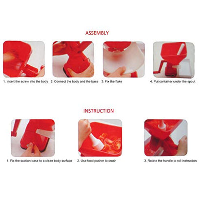 Tomato Press Manual Tomato Juicer Sauce Maker Food Strainer for Fruit Vegetables Kitchen Tool