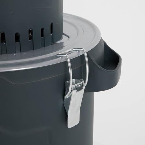 Electric Grain Mill Grinder，Versatile Grain Grinder Mill， Feed Grinder，Electric Corn Grinder，Wheat Grinder，Flour Mill Grinder for Home and Farm Use-6.6 Gallons (25L)/13.2 Gallons (50L) (6.6Gal) - size: 6.6Gal