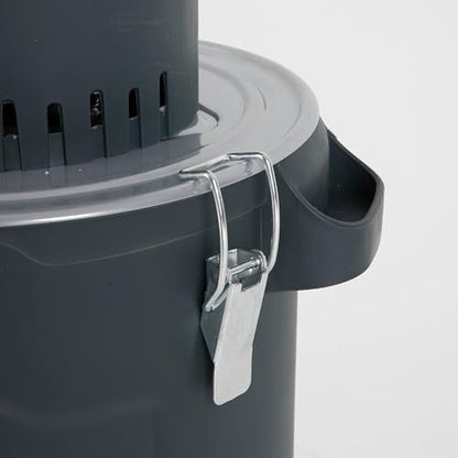 Electric Grain Mill Grinder，Versatile Grain Grinder Mill， Feed Grinder，Electric Corn Grinder，Wheat Grinder，Flour Mill Grinder for Home and Farm Use-6.6 Gallons (25L)/13.2 Gallons (50L) (6.6Gal) - size: 6.6Gal