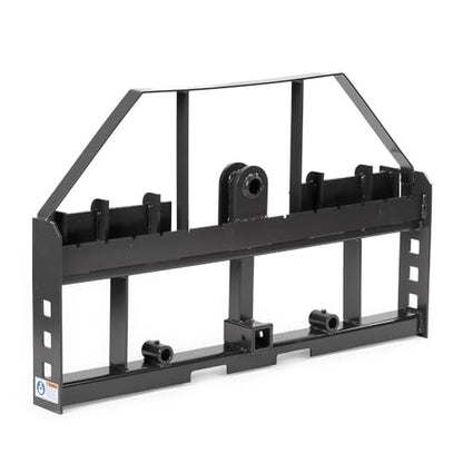 Titan Attachments Standard Series Skid Steer Pallet Fork Frame, Frame Only - style: Frame Only