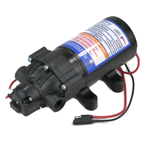 OEM | (10 Pack) Everflo 2.2 GPM, 12 Volt, Diaphragm Pump EF2200, EF2200-BOX, EF2200BOX