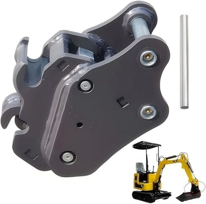 Semi Automatic Mini Excavator Attachment,Quick Hitch Attachment Fits mini 1-2.5 ton Excavator,Quick Hitch Quick Coupler for AGT Mini Excavator Chinese Mini Digger