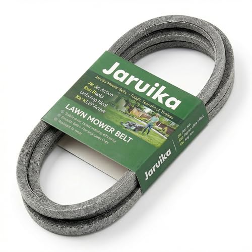 954-04043 Drive Belt 1/2 Inch by 57.7 Inch Compatible with MTD Cub Cadet Troy-Bilt Craftsman Columbia Fits RZT 50 RZT 42 RZT 54 Zero Turn Mowers Heat-Resistant High-Tensile Synthetic Fiber - color: Grey, size: 1/2"×57.5"(954-04043)